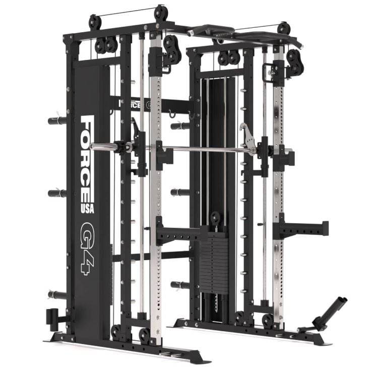 ForceUSA G4 All-In-One Trainer Rack, Smith-Maschine und Doppelseilzug
