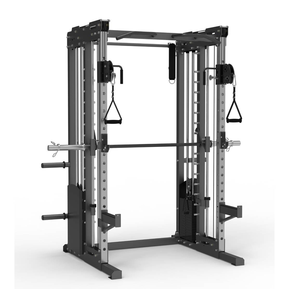 Titanium Strength Dual Pulley, Smith Machine mit Rack FT3 V2