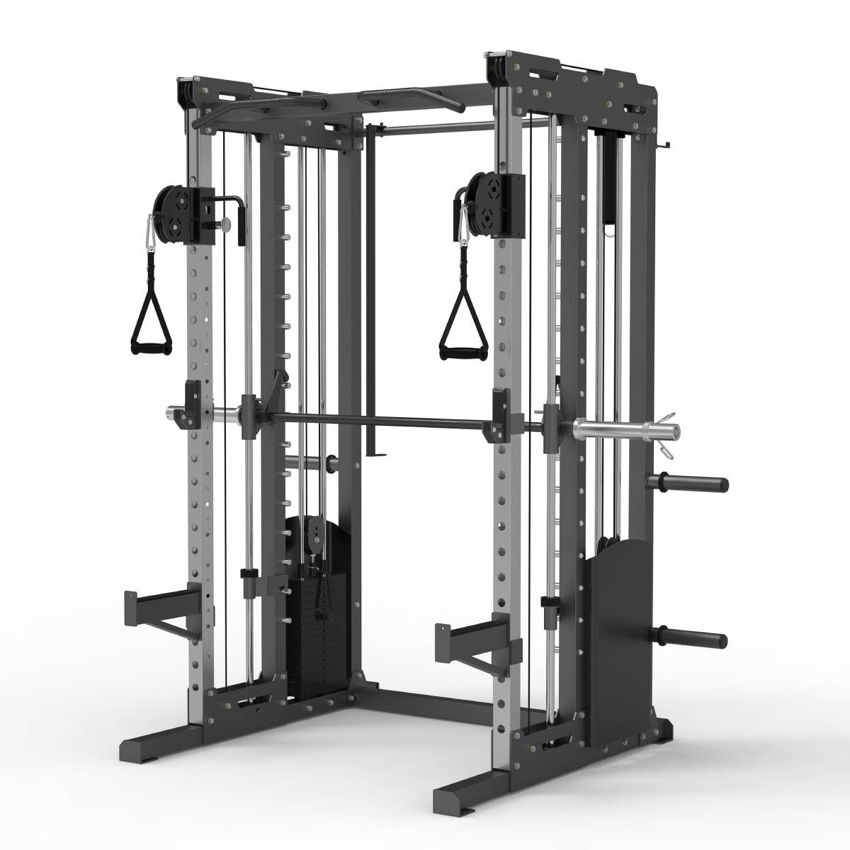 Titanium Strength Dual Pulley, Smith Machine mit Rack FT3 V2