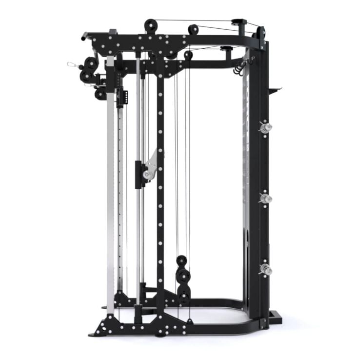 ForceUSA G12™ V2 All-In-One Trainer Double Pulley, Smith Machine, Multifunktionstrainer, Rack und Beinpresse