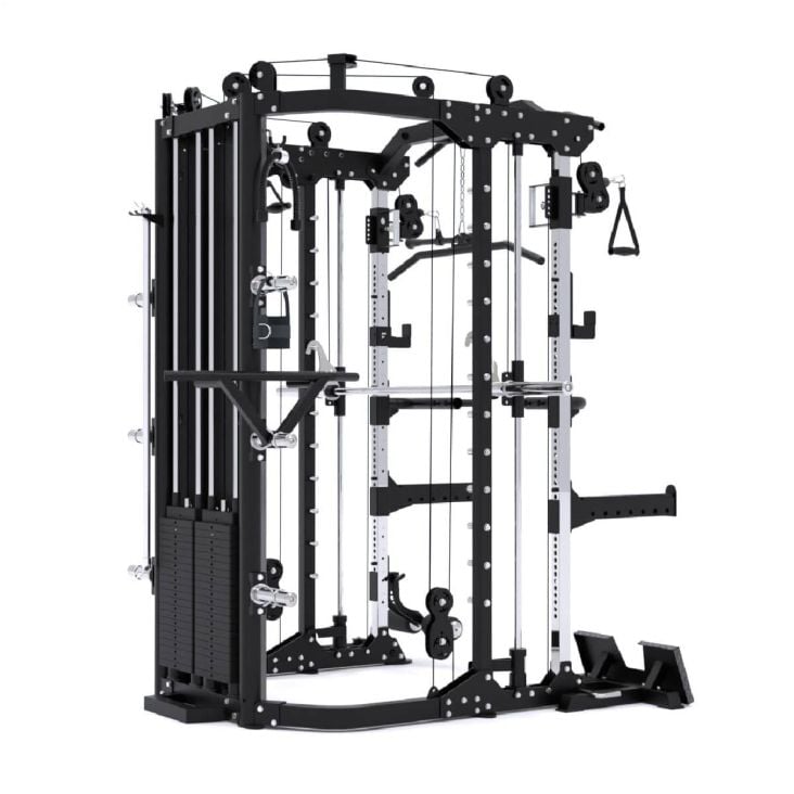 ForceUSA G12™ V2 All-In-One Trainer Double Pulley, Smith Machine, Multifunktionstrainer, Rack und Beinpresse