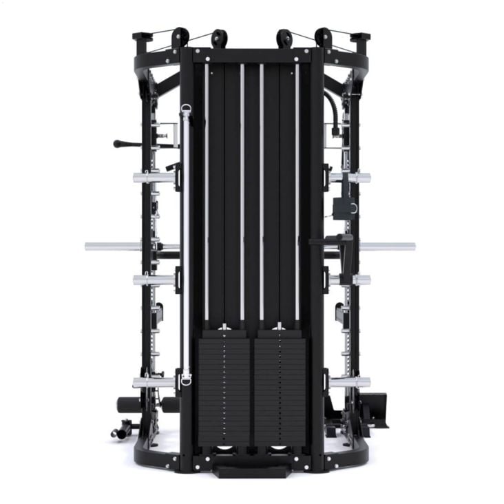 ForceUSA G12™ V2 All-In-One Trainer Double Pulley, Smith Machine, Multifunktionstrainer, Rack und Beinpresse