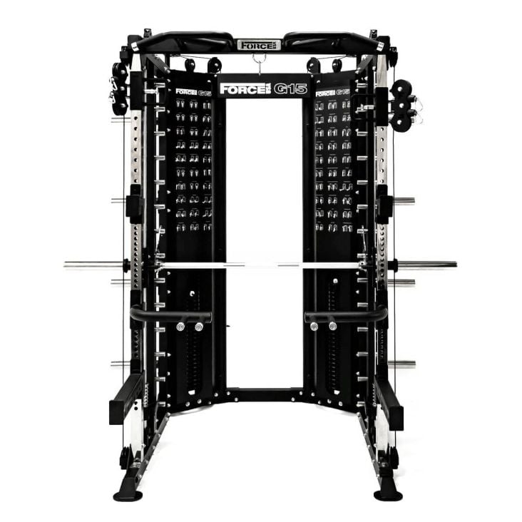 ForceUSA G15™ All-In-One Trainer Smith Machine, Rack und Double Pulley