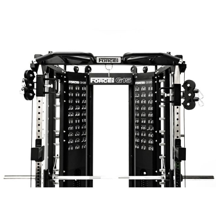 ForceUSA G15™ All-In-One Trainer Smith Machine, Rack und Double Pulley