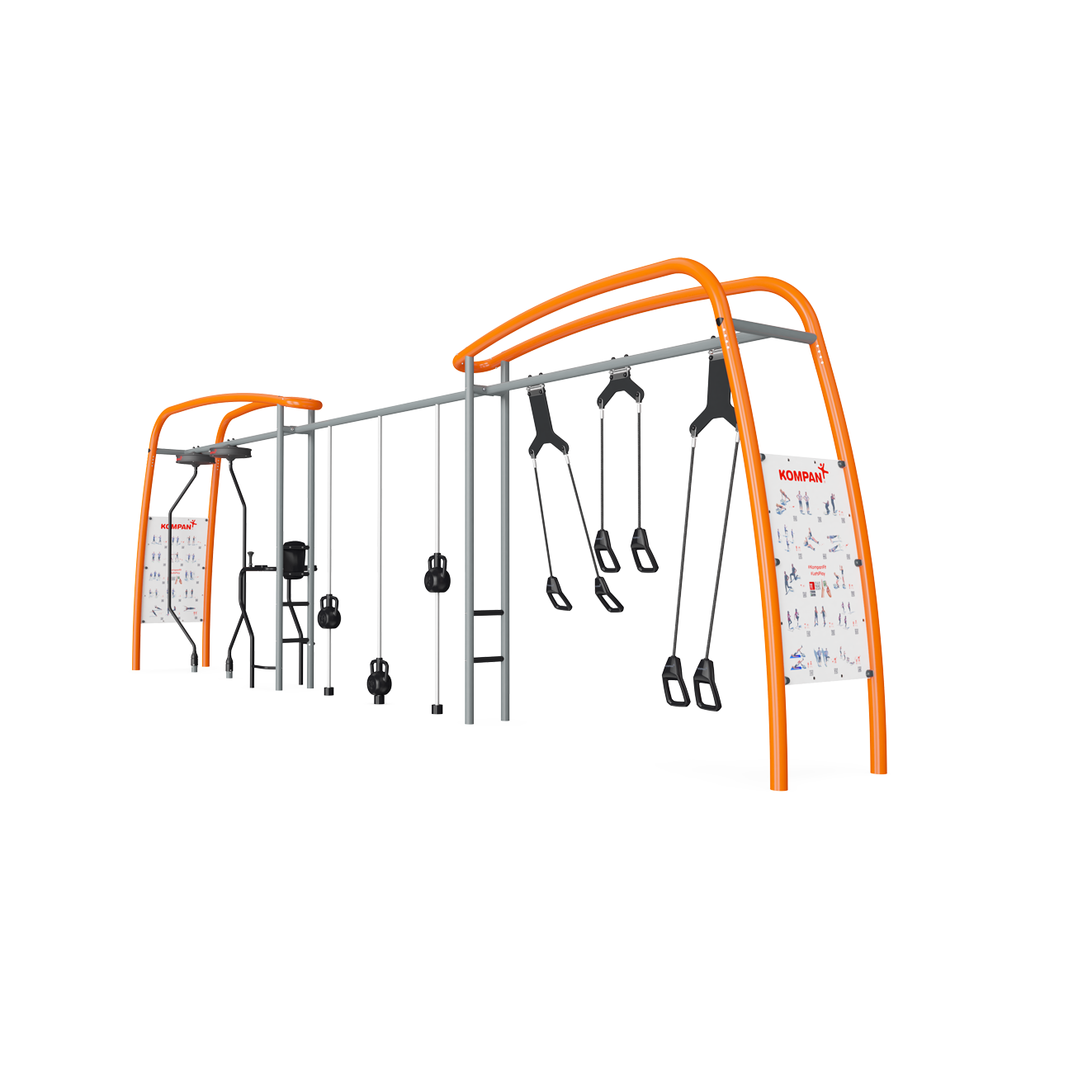 Kompan Outdoor Crosstraining Pro Combi 3