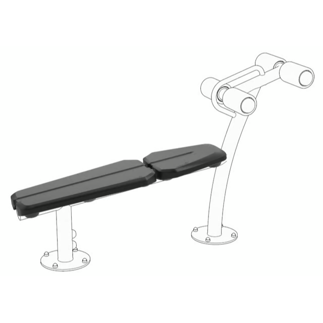 Kompan Outdoor Sit-Up Bank Pro