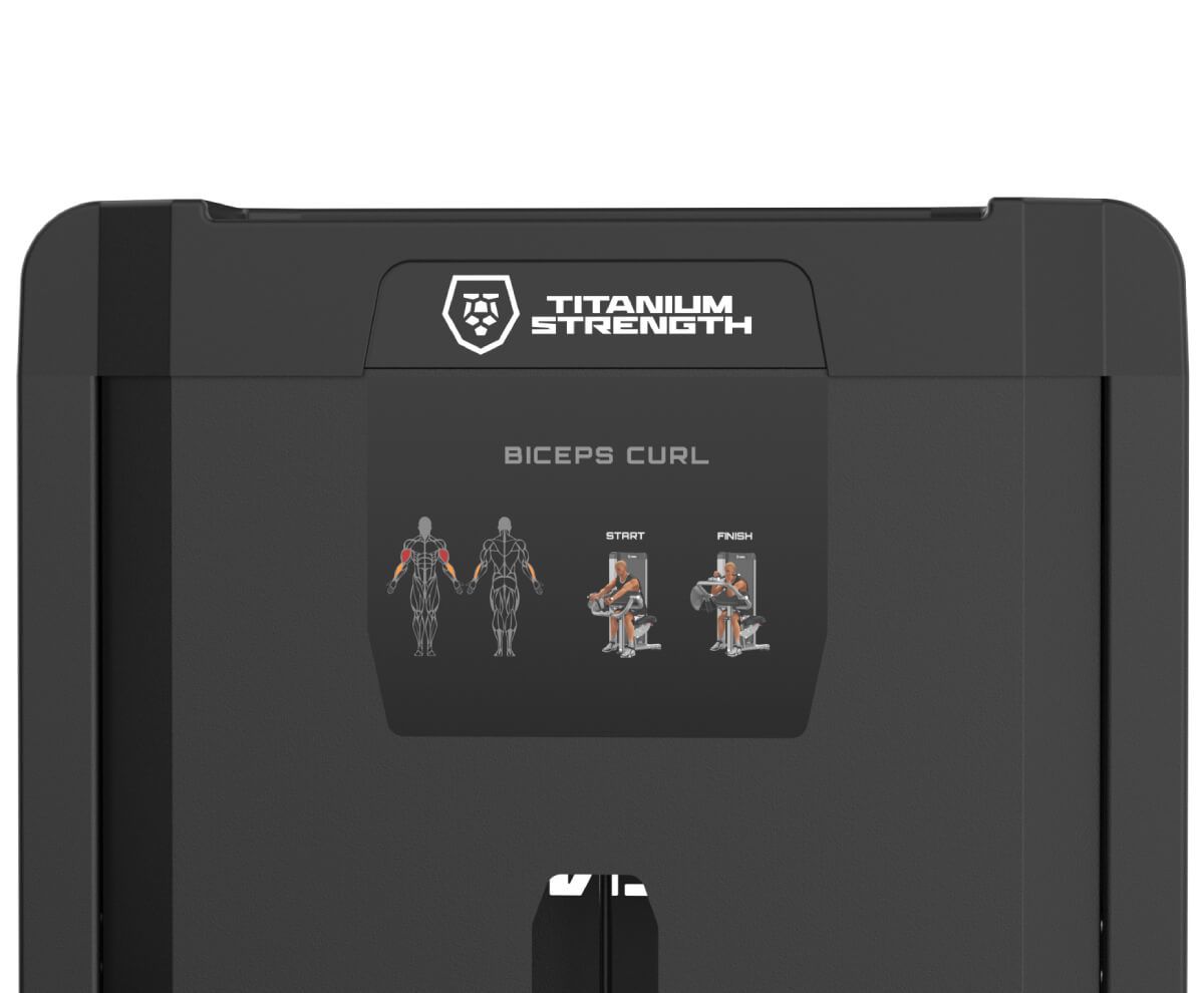 Titanium Strength Genesis Series RX Biceps Curl