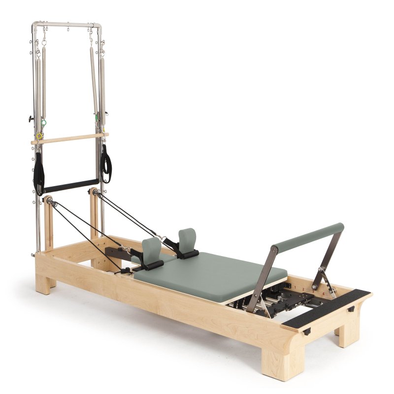 Elina Pilates Holz Reformer mit Half Cadillac