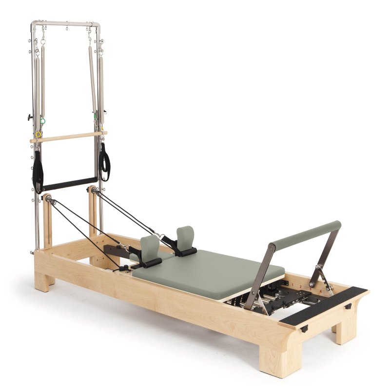 Elina Pilates Holz Reformer mit Half Cadillac