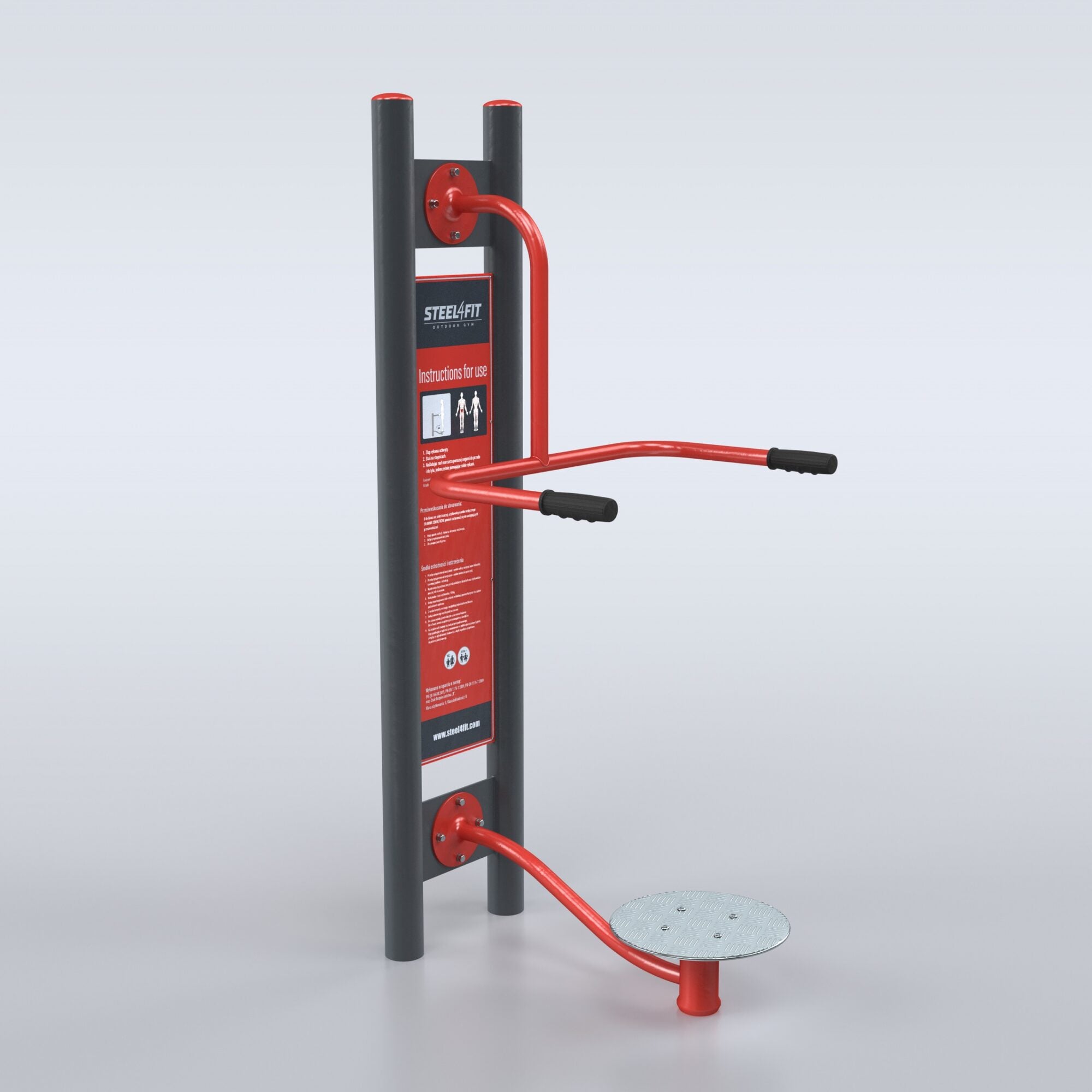 TRAINER Outdoor "3 Outdoor Gym Stations" Twister