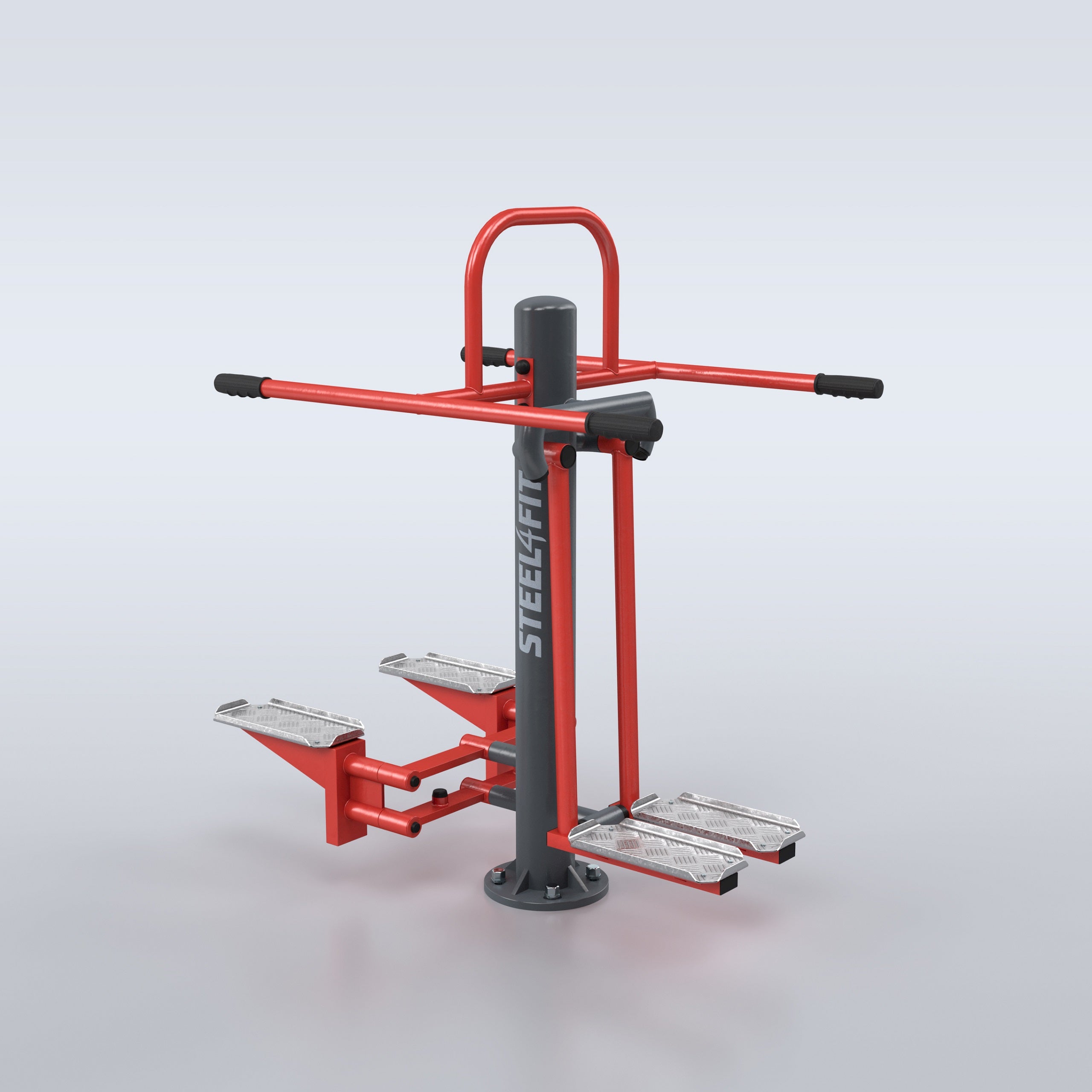 TRAINER Outdoor "Steel4Fit" Abductor & Stepper