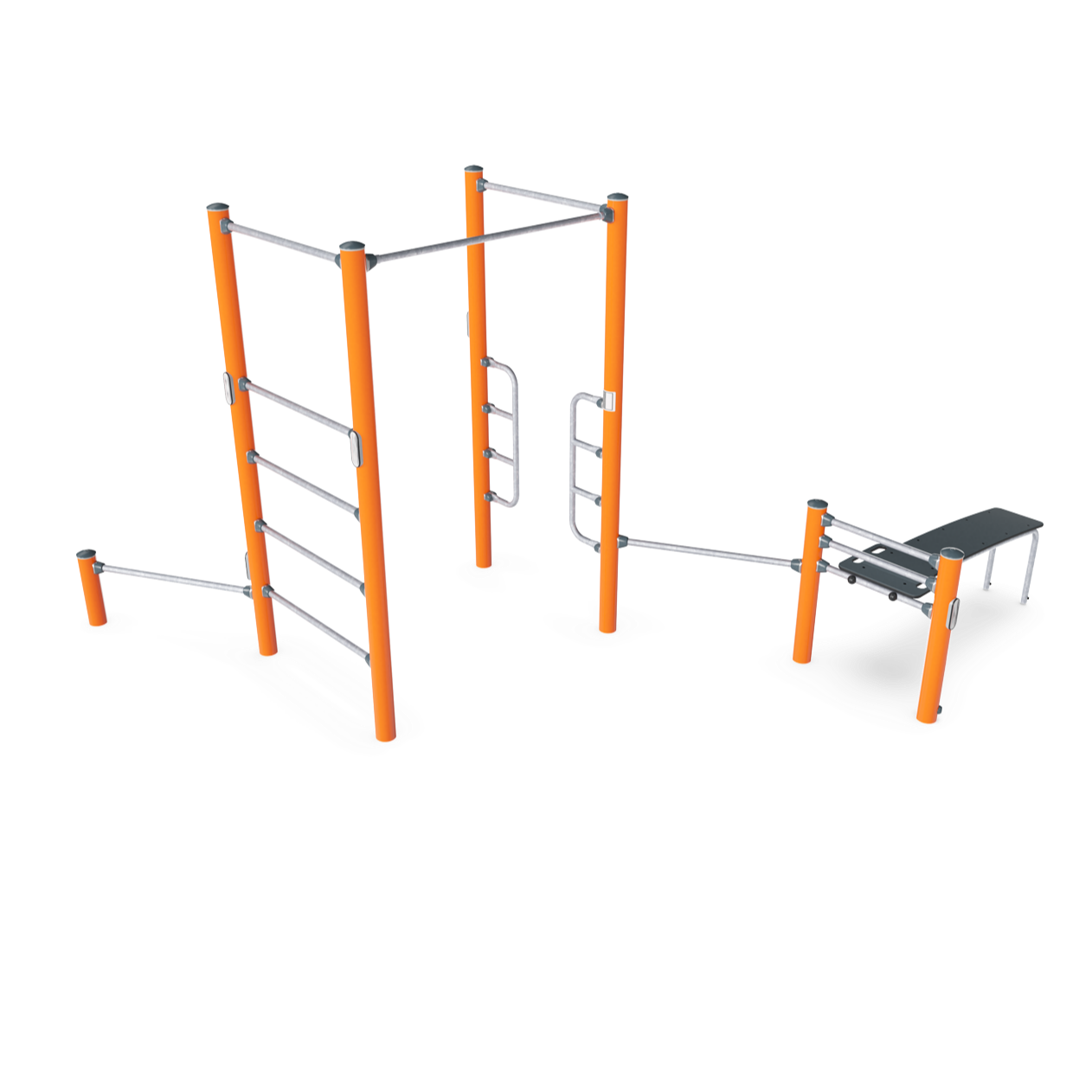 Kompan Outdoor Street Workout Combi 2