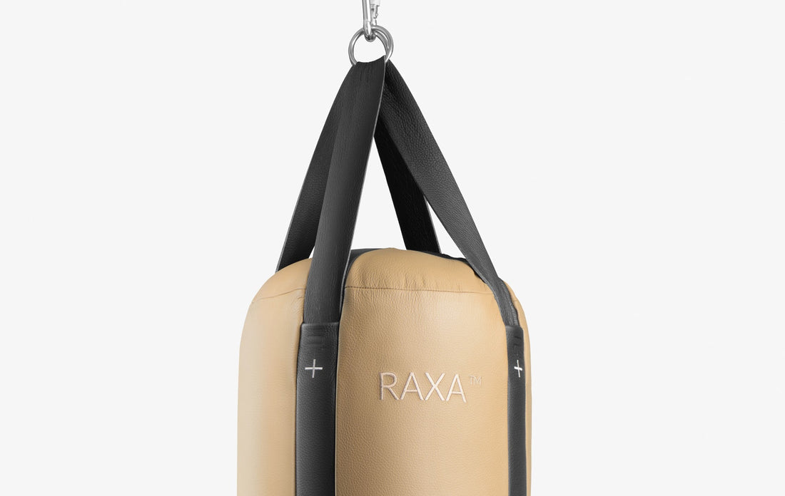 PENT. RAXA Boxsack aus Leder