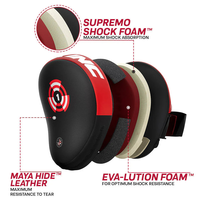 RDX Curved Boxing Pads T1