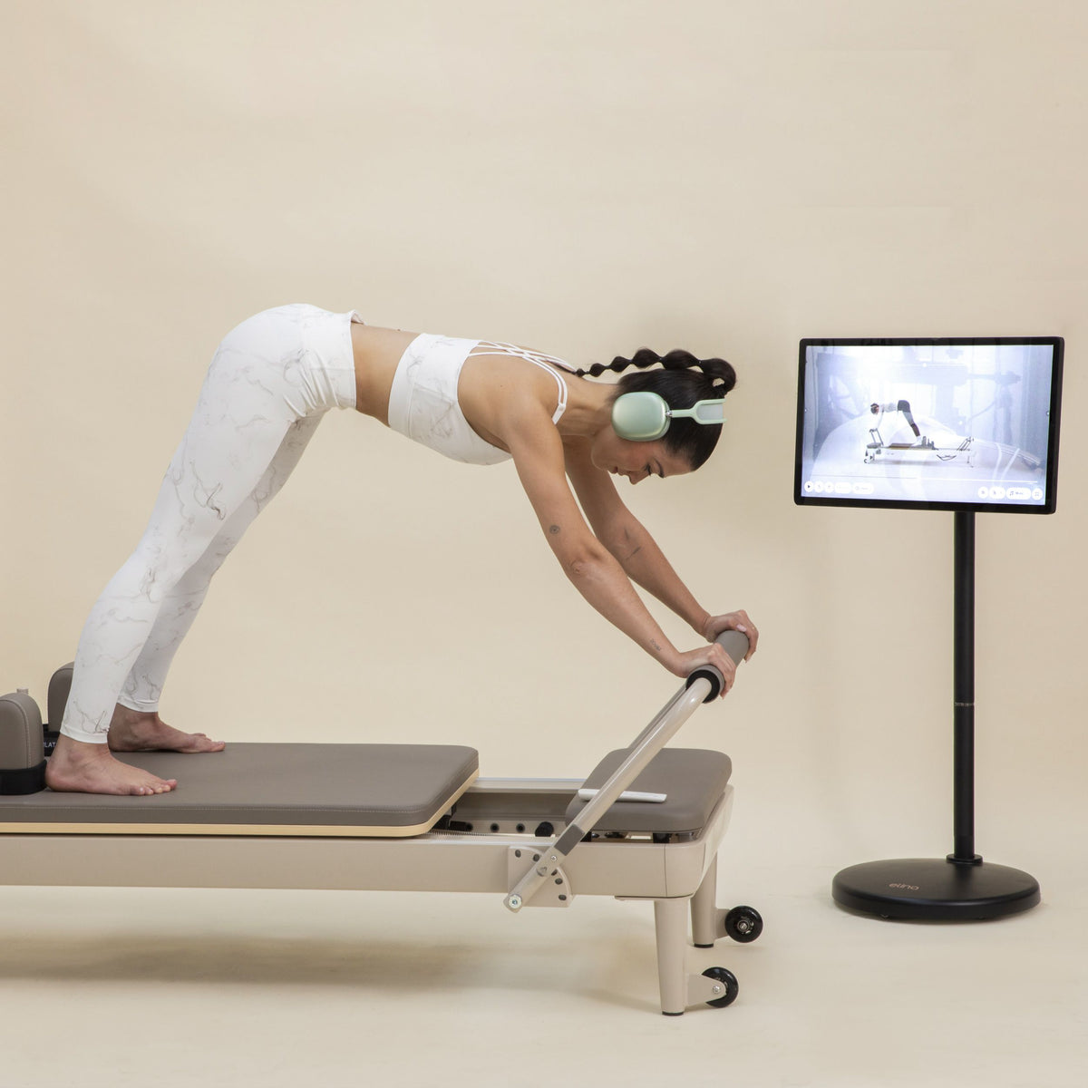 Elina Pilates Nubium Reformer Moka Edition – Ansicht 6