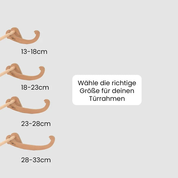 rollholz Befestigungshaken für Klimmzugstange