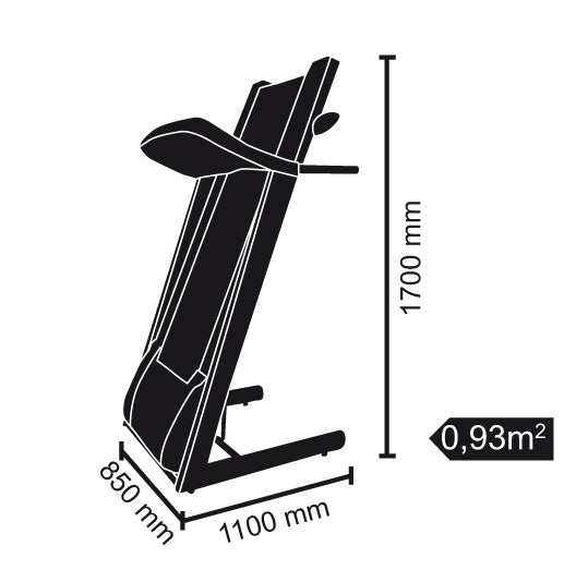 Toorx Laufband TRX-100 3.0 (App ready)