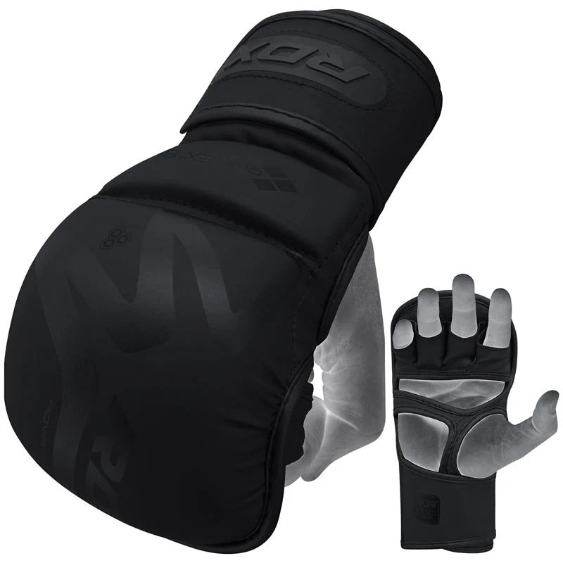 RDX Grappling Handschuhe MMA T15 Noir