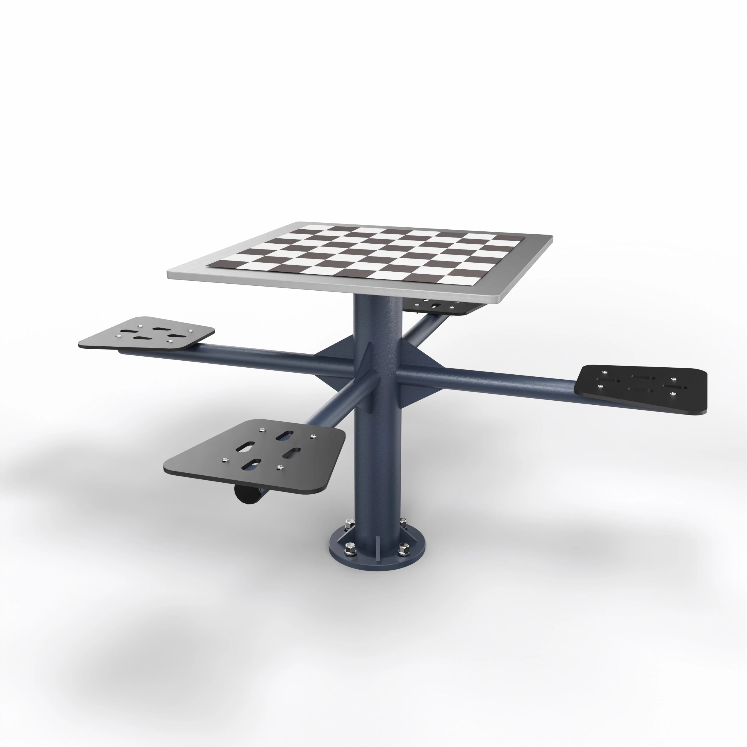 TRAINER Outdoor "Start" Tisch für Schach, Dame & Lugo Game