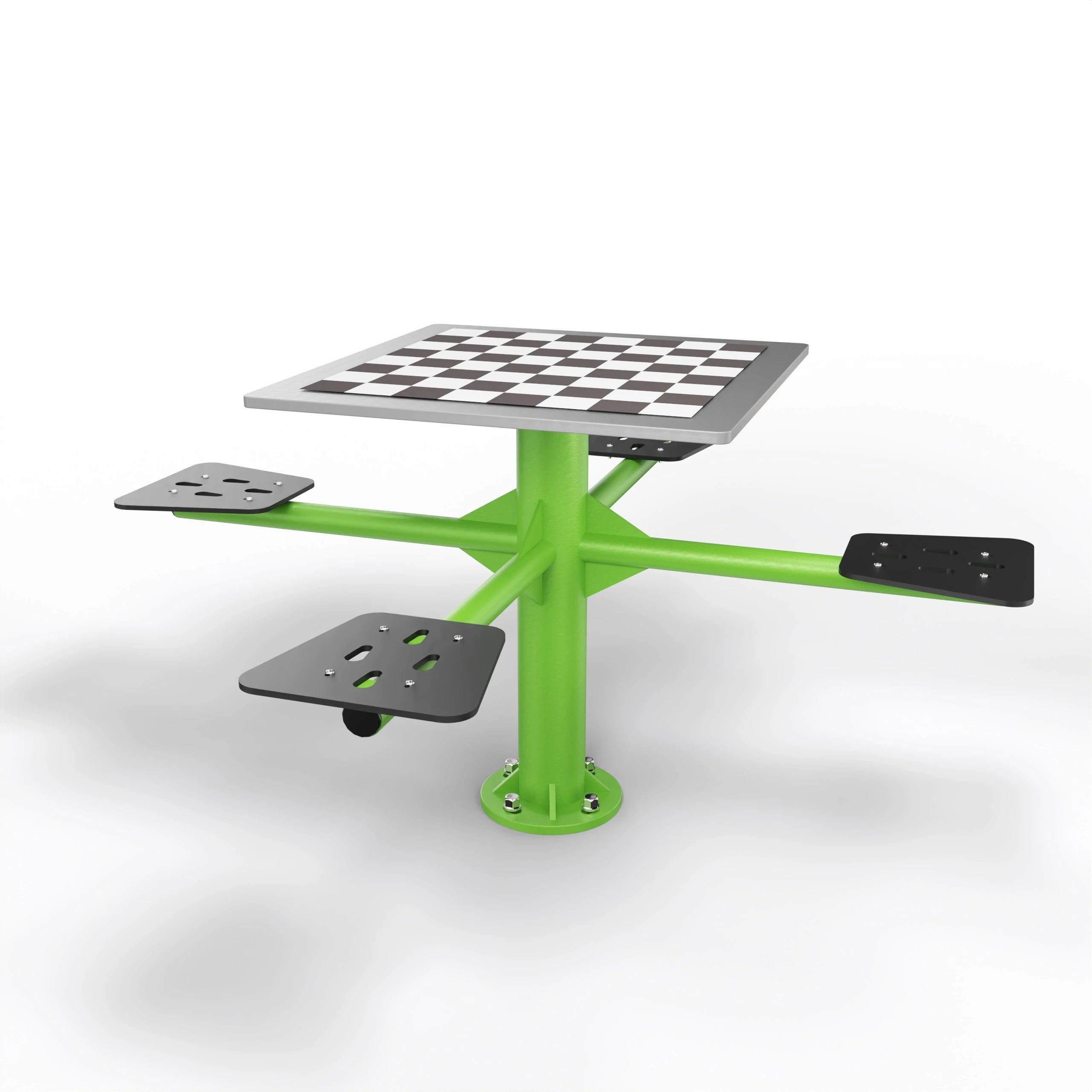 TRAINER Outdoor "Start" Tisch für Schach, Dame & Lugo Game