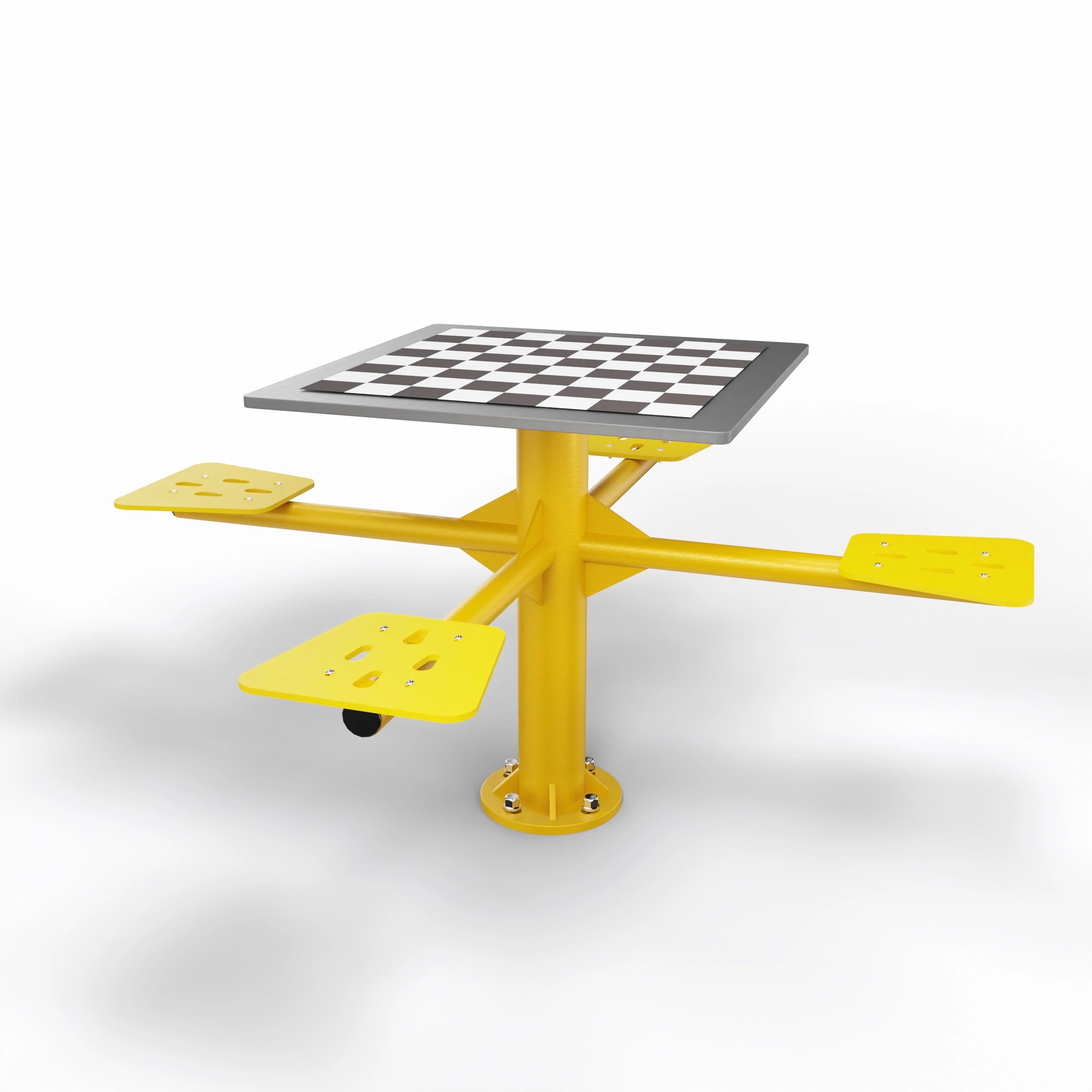 TRAINER Outdoor "Start" Tisch für Schach, Dame & Lugo Game