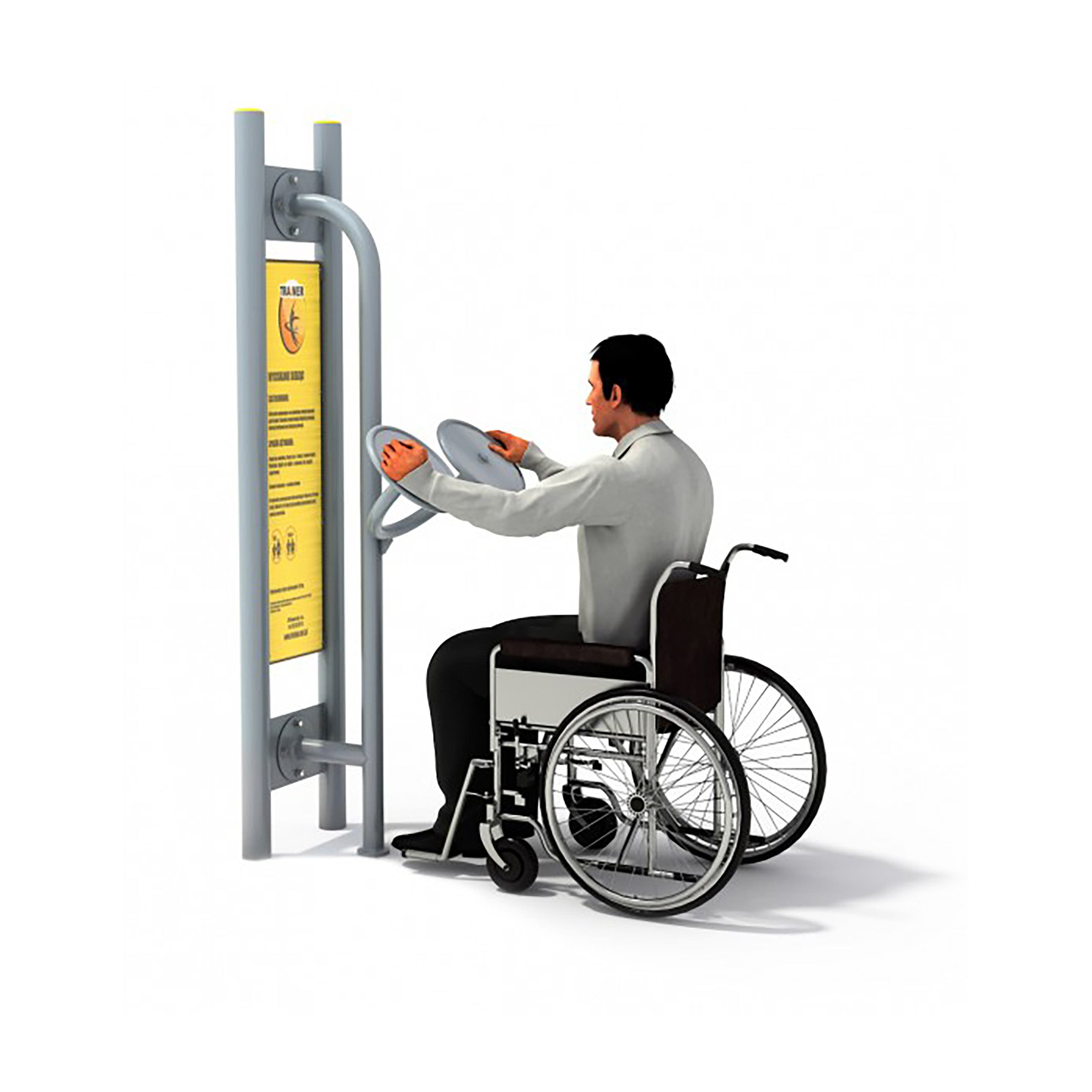 TRAINER Outdoor "Disabled Series" Tai Chi Wheel Disabled