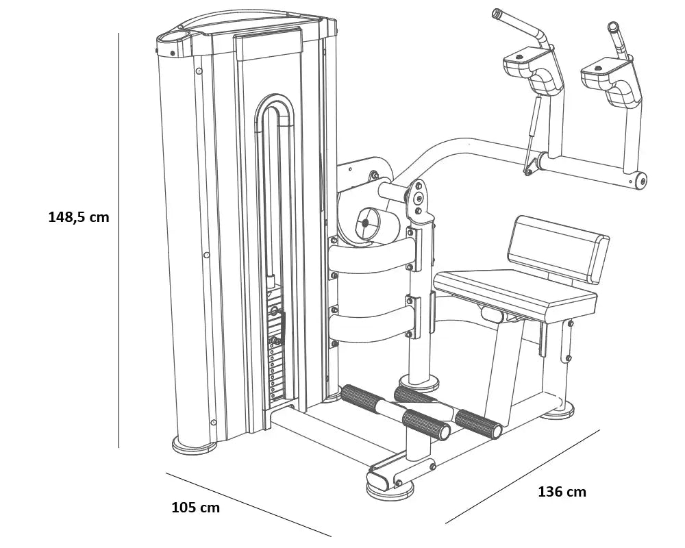 BH Fitness INERTIA Abdominal L310B