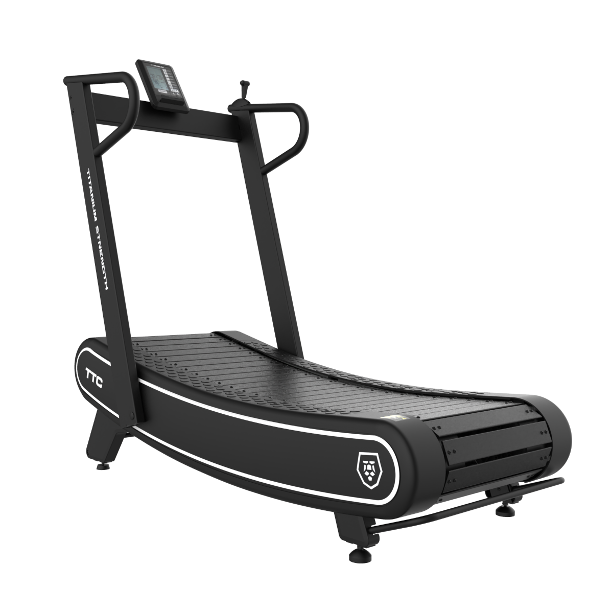 Titanium Strength Foldable Curved Laufband TTC