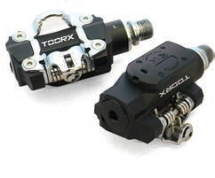 TOORX Powermeter-Pedale SPD mit Trainingscomputer für Indoor Cycles PMP-SPD-COMP – Ansicht 2