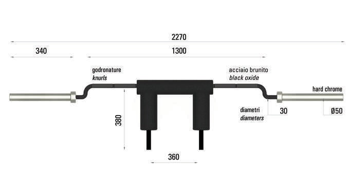 TOORX Safety Squat Bar SSB-PRO – Ansicht 2