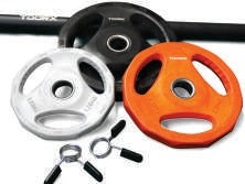 TOORX Hantelscheiben für Set Pump (4er-Set)