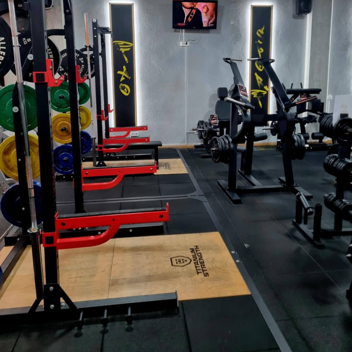 Titanium Strength Tatami Plattform für Kreuz- und Gewichtheben 2x3m