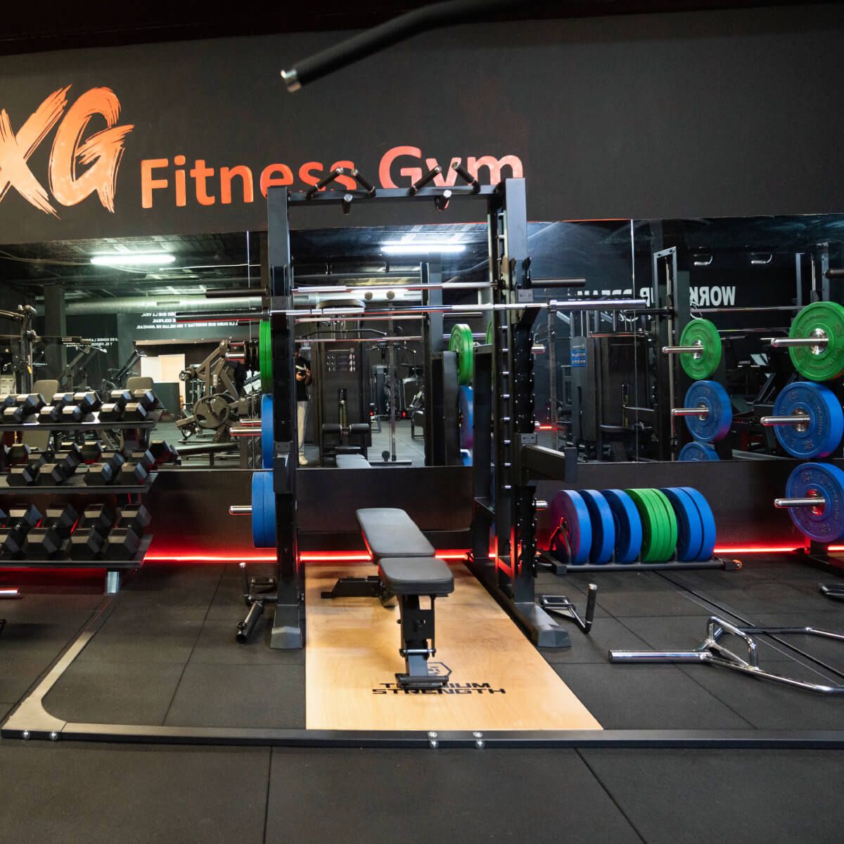 Titanium Strength Tatami Plattform für Kreuz- und Gewichtheben 2x3m
