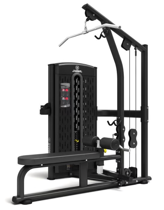 Titanium Strength Selectorized Dualtrainer High Pulley und Rudern M6