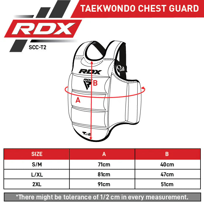 RDX Karate Brustschutz T2
