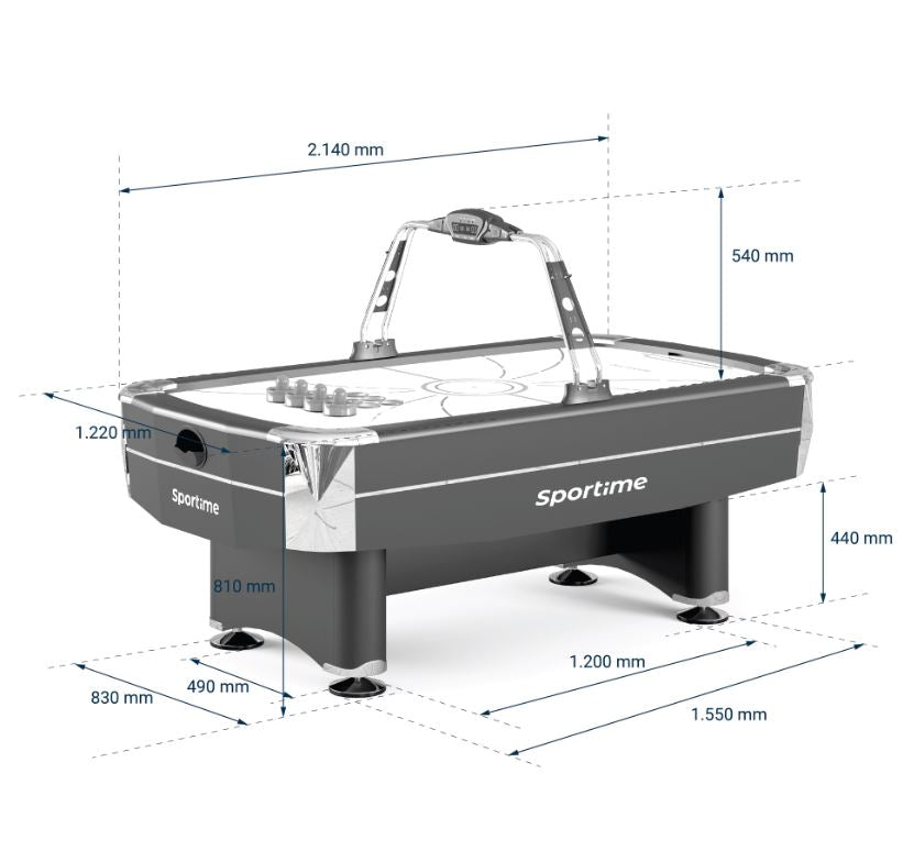 Sportime Airhockey Tisch Blizzard