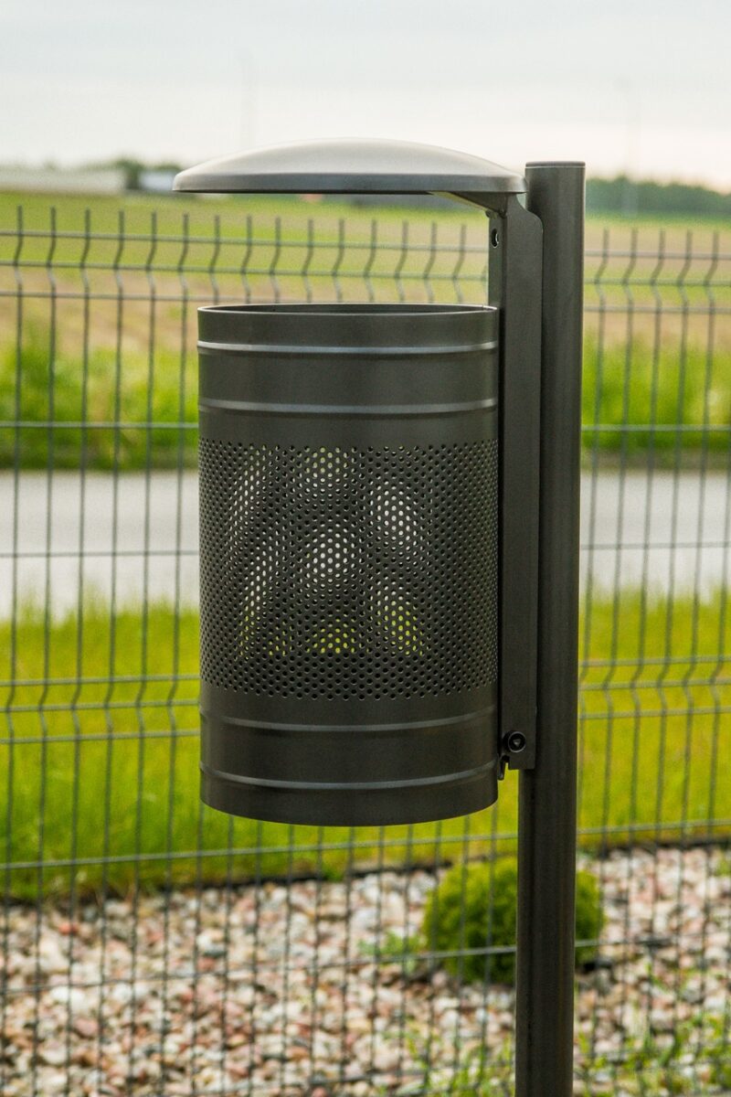 TRAINER Outdoor "Urban Furniture" Mistkübel