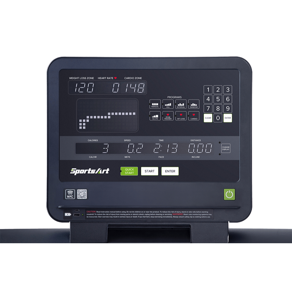 SportsArt ECO-NATURAL Essential Series Laufband T661