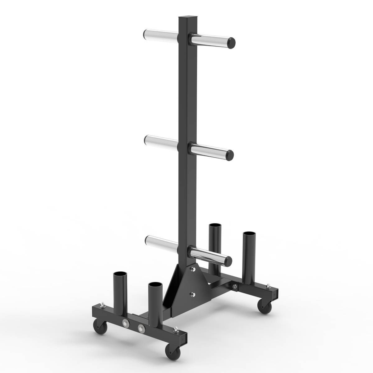 Titanium Strength Vertikales Rack für Bumper Plates und Olympia-Stangen VBR20