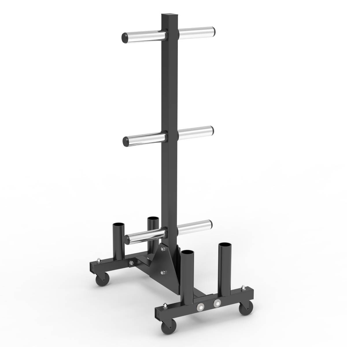 Titanium Strength Vertikales Rack für Bumper Plates und Olympia-Stangen VBR20