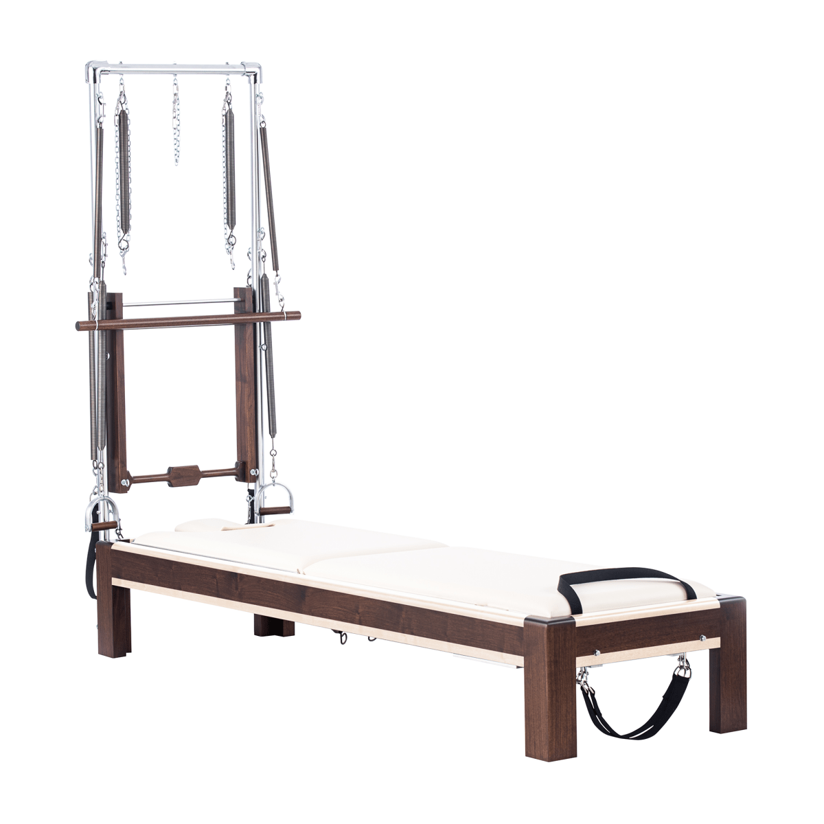 Legacy Apparatus Pilates Reformer mit Tower – Ausführung Nussbaum-Ahorn, Ansicht 2