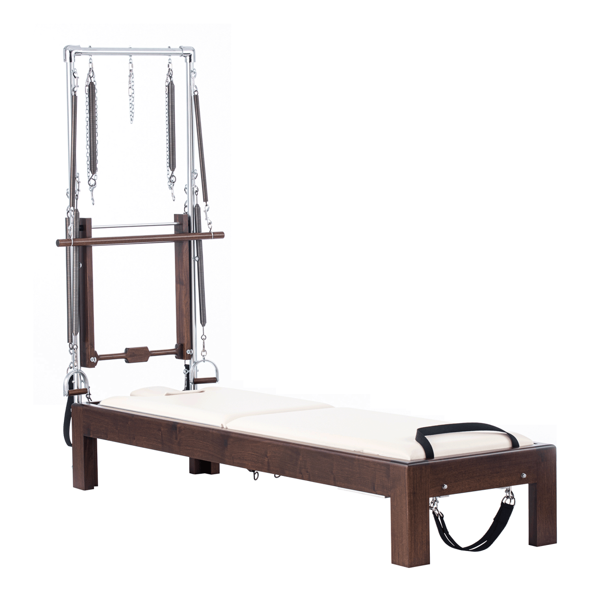 Legacy Apparatus Pilates Reformer mit Tower – Ausführung Nussbaum, Ansicht 2