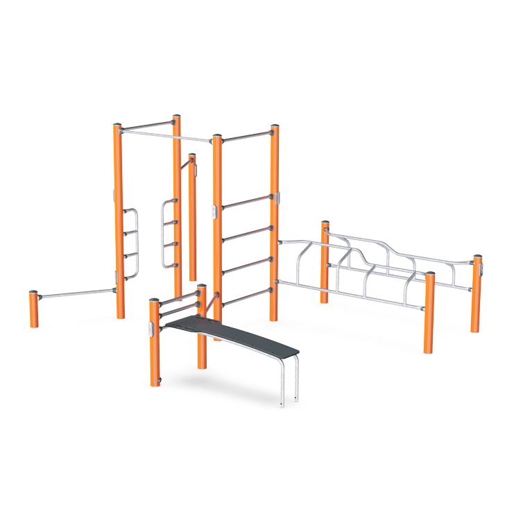 Kompan Outdoor Street Workout Combi 4