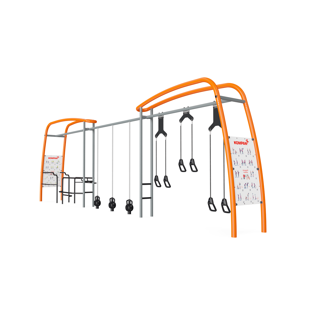 Kompan Outdoor Crosstraining Pro Combi 2
