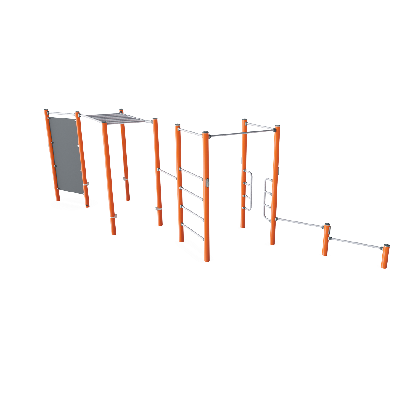 Kompan Outdoor Street Workout Combi 3