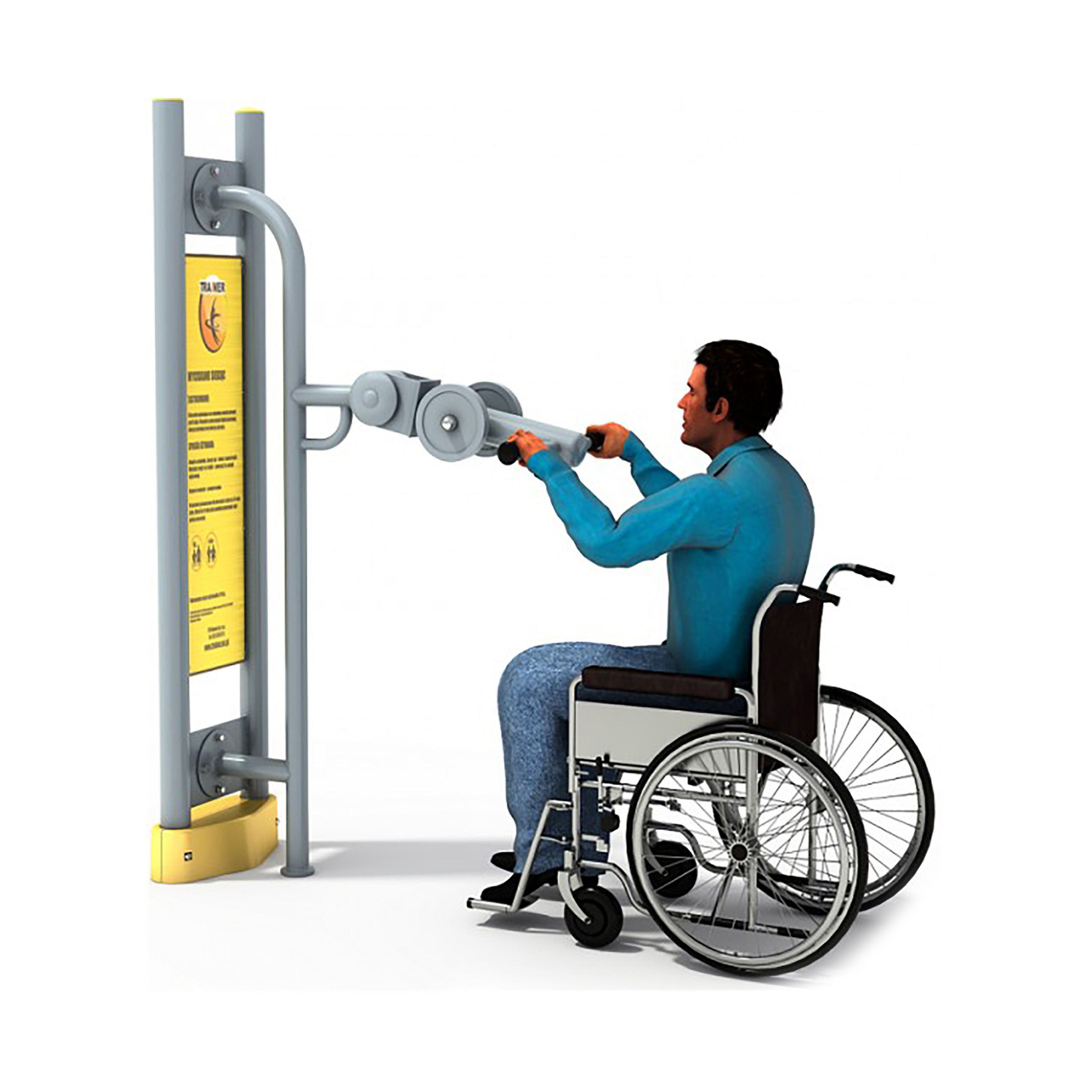 TRAINER Outdoor "Disabled Series" Top Arms Trainer Disabled