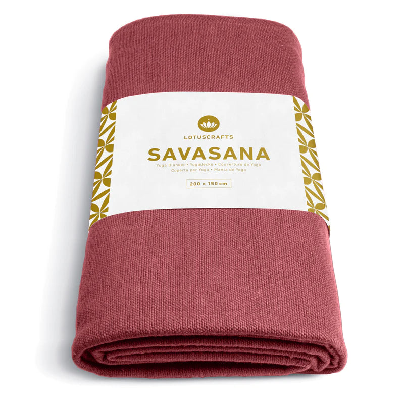 Yogadecke "Savasana" (100% Baumwolle)