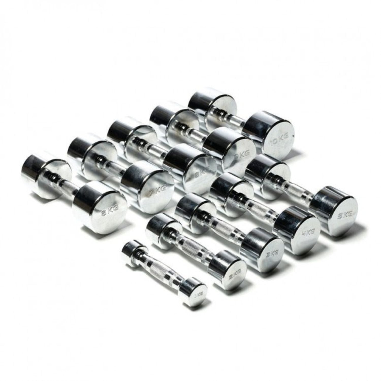 TOORX Kurzhantel-Set Chrom (1-10kg)