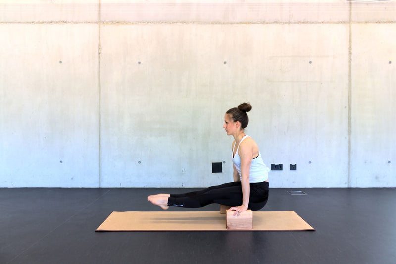 rollholz Yogablock (Set)