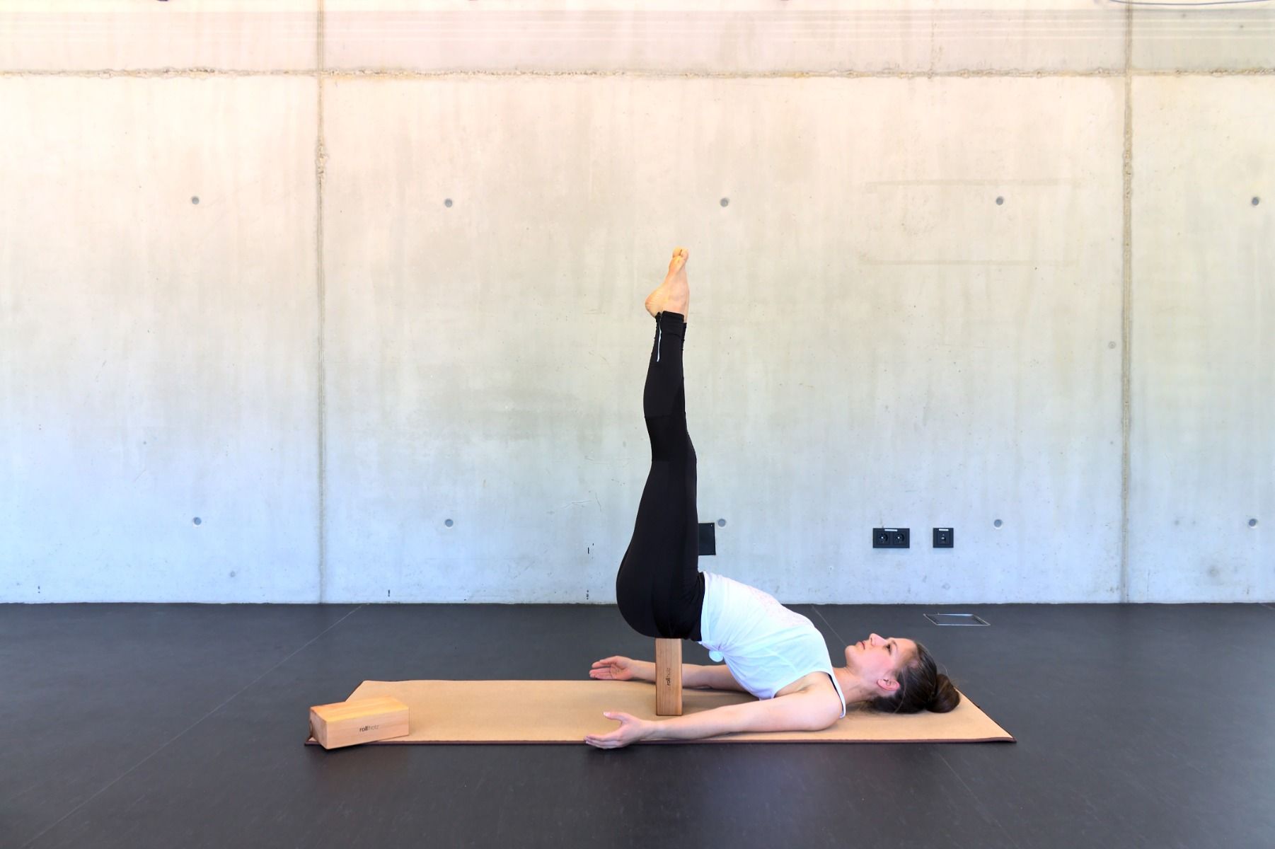rollholz Yogablock